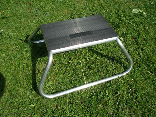 Milenco Aluminium Rubber Top Single Caravan Step Milenco