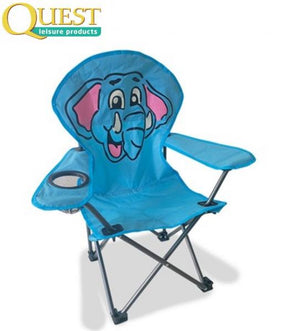 Quest Leisure Childrens Elephant Fun Folding Chair QUEST