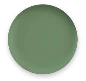 Eddingtons Mediterranean Garden Melamine Dinner Plate - Green Colour Stow Green