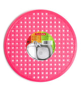 Plasticforte Round Rubber Sink Mat - Blue or Pink Stax