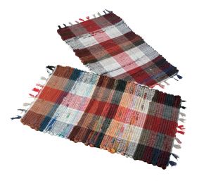 Stow Green Cotton Rug 40 x 60 - Assorted Colours Stow Green