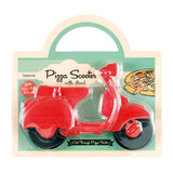 Pizza Scooter Cutter Stow Green