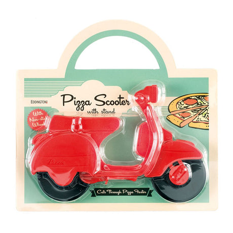 Pizza Scooter Cutter Stow Green