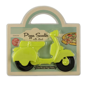 Pizza Scooter Cutter Stow Green