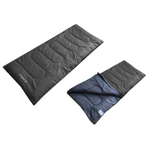 Summit Trekker Single Envelope Sleeping Bag - Grey Stax