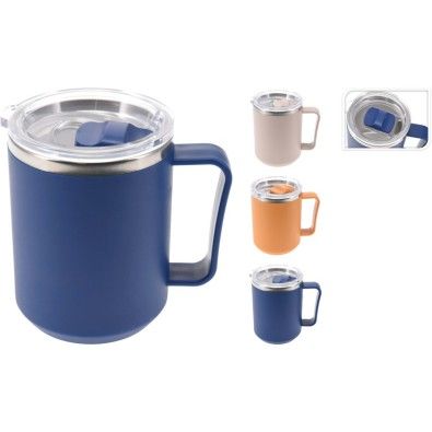 420ml Assorted Insulated Vacuum Mug Otterdene
