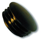 Isabella Black End Plug-CARBONX/ZINOX BLACK END PLUG F. CORNERS/CENTRAL CROSS ISABELLA