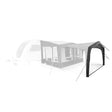 Dometic Club AIR All-Season 330 Canopy Kampa