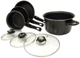 Leisurewize 7 Piece Saucepan Set Streetwize