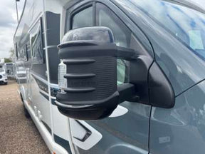 Mirror Protector x 2 Long/Short Fiat 2025 onwards Black MILENCO