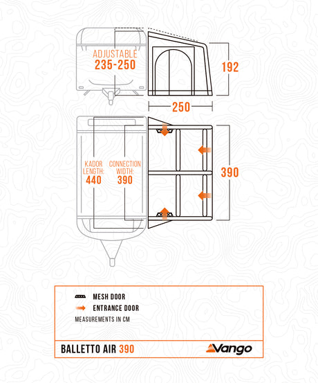 2026 Vango Balletto Air 390 VANGO