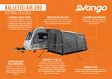 2026 Vango Balletto Air 390 VANGO