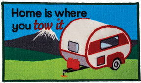 Quest Loop Pile Home Is Where You Park It Caravan Mat Quest