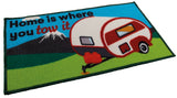 Quest Loop Pile Home Is Where You Park It Caravan Mat Quest