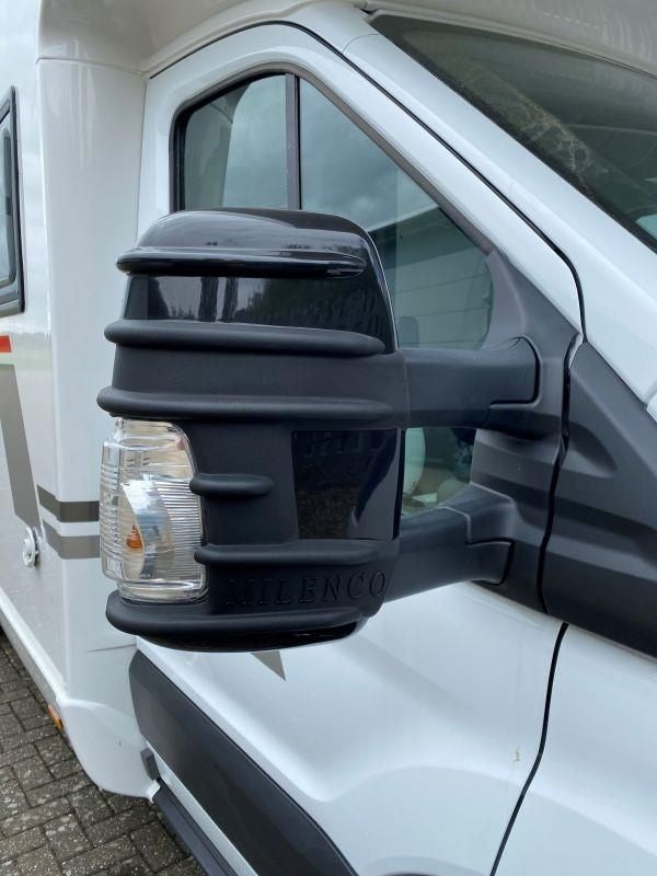 Milenco Ford Transit Long Arm Mirror Protectors - Black MILENCO