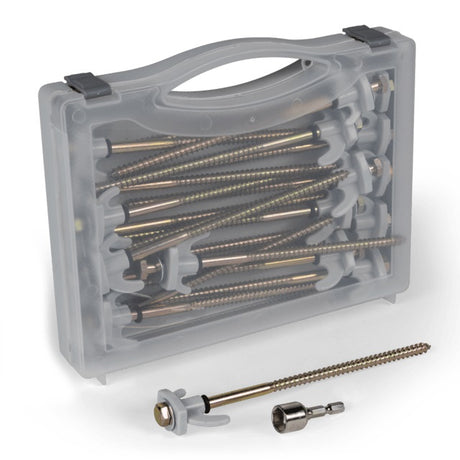 HEX SCREW-IN PEG PK OF 20 KAMPA