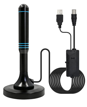 Maxview Portable Magnetic TV Aerial with Integrated Amplifier - 3m Cable MAXVIEW