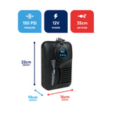 Streetwize 150PSI 12V Compact Digital Air Compressor with Auto Shut-Off Streetwize