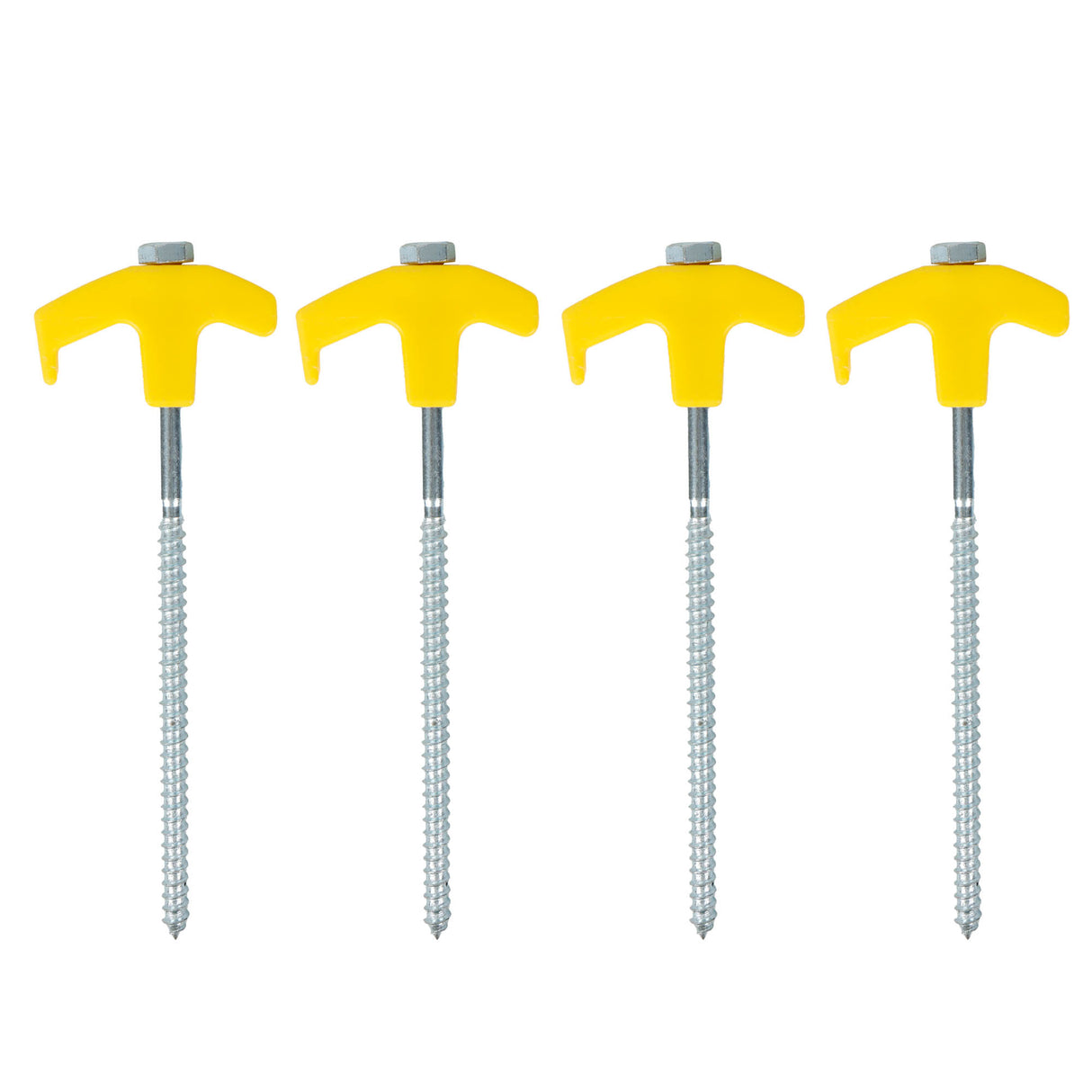 Streetwize Screw in Threaded HD Ground Pegs - 7.4x185mm Streetwize