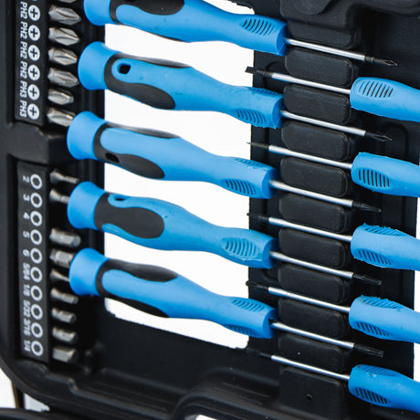Streetwize screwdriver and bit 58 piece set in a case Highbridge Caravan Centre
