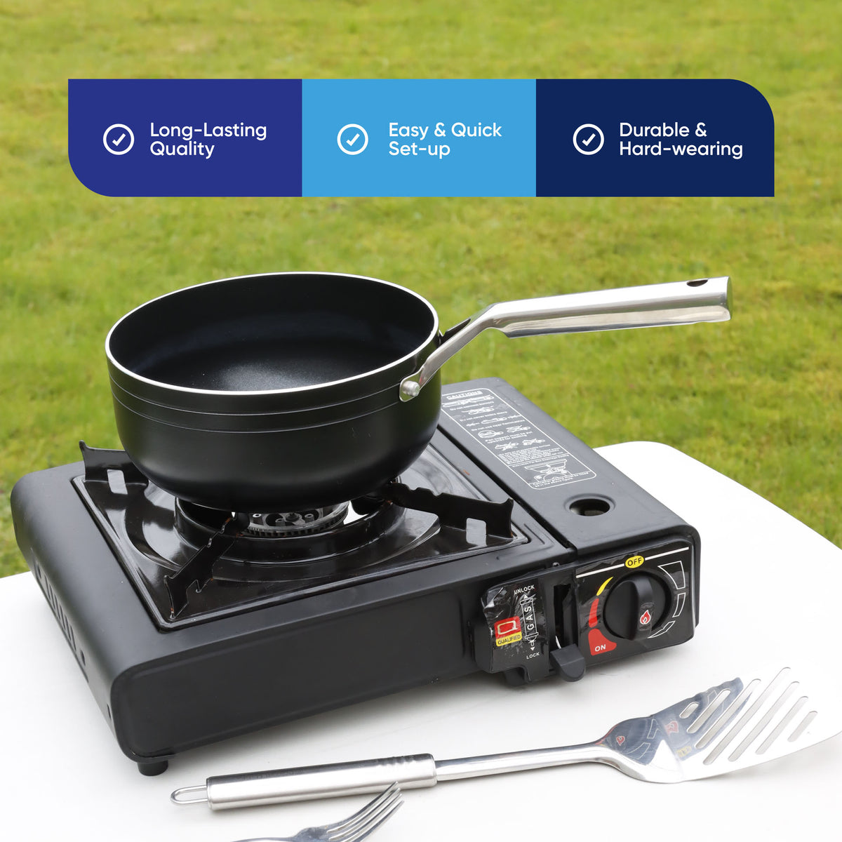 Streetwize Single Burner Portable Gas Stove Streetwize