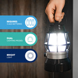 Camping Dimming Lantern With Flame LED Streetwize