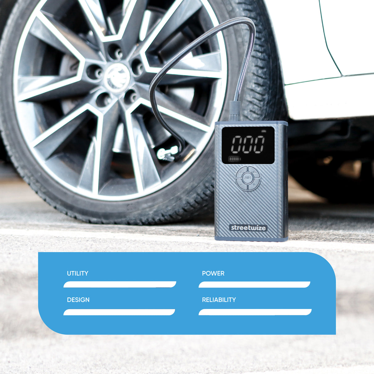 Streetwize 4 in 1 Car Jump starter 800A STREETWIZE