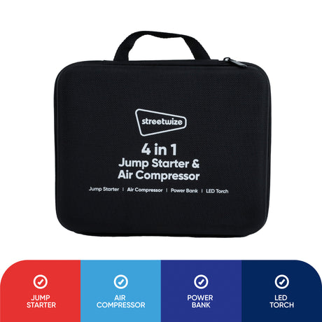 Streetwize 4 in 1 Car Jump starter 800A STREETWIZE