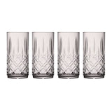 Leisurewize Elegance Tinted Hi-Ball Tumblers - 4 Pack Streetwize