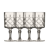 Leisurewize Elegance Tinted Wine Goblets - 4 Pack Streetwize