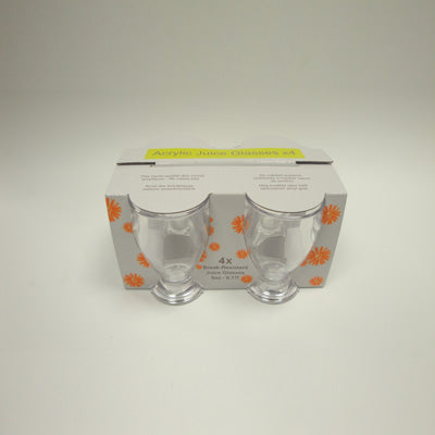Flamefield Break - Resistant Juice Glass Clear 4 Pack Flamefield