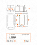 2026 Vango Kela Pro Air Low Vango