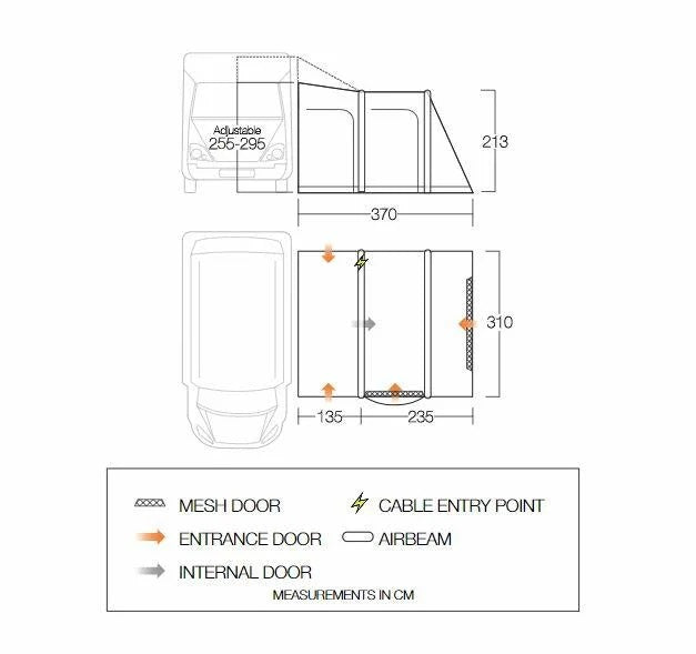 2025 Vango Kela Pro Air Tall VANGO