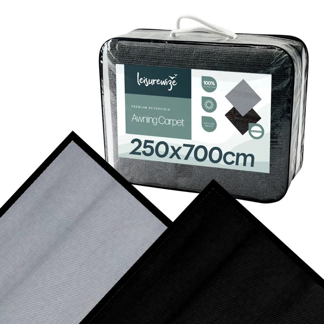 Streetwize Premium Awning Carpet 250cm x 700cm - Grey STREETWIZE