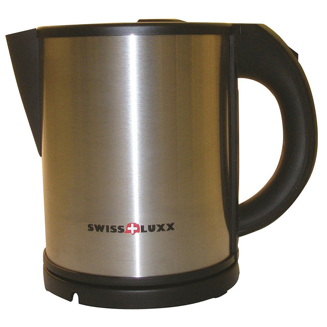 Swiss Luxx Stainless Steel Kettle - 1 Litre Capacity SWISSLUXX