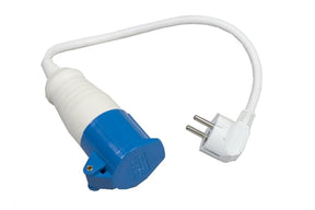 Caravan mains Euro adaptor HIGHBRIDGE CARAVANS