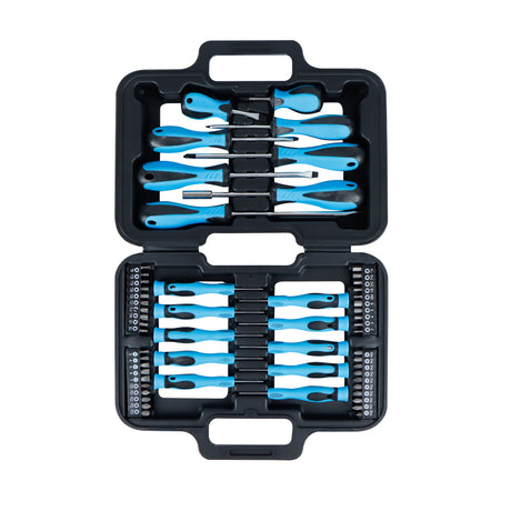 Streetwize screwdriver and bit 58 piece set in a case Highbridge Caravan Centre