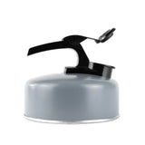 Streetwize 1 Litre Aluminium Whistling Kettle - Grey Streetwize