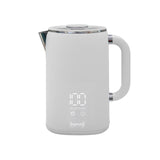 Leisurewize Sleek LED Kettle 1.7 Litre - Grey STREETWIZE