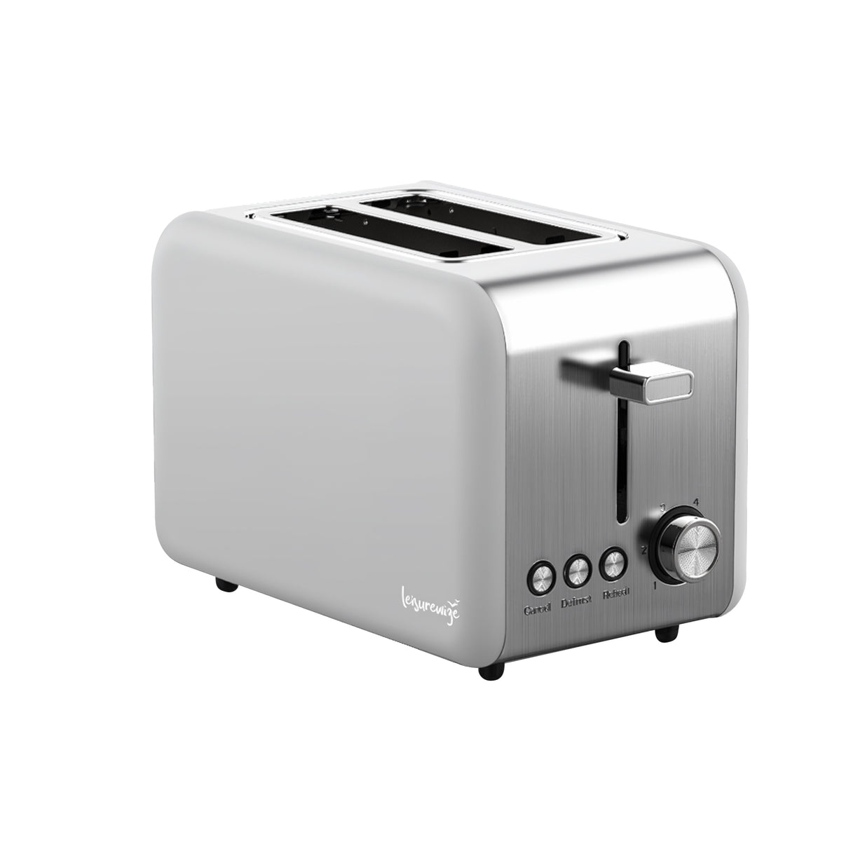 Leisurewize Sleek Toaster - Grey STREETWIZE
