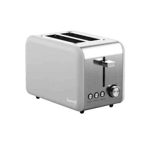 Leisurewize Sleek Toaster - Grey STREETWIZE
