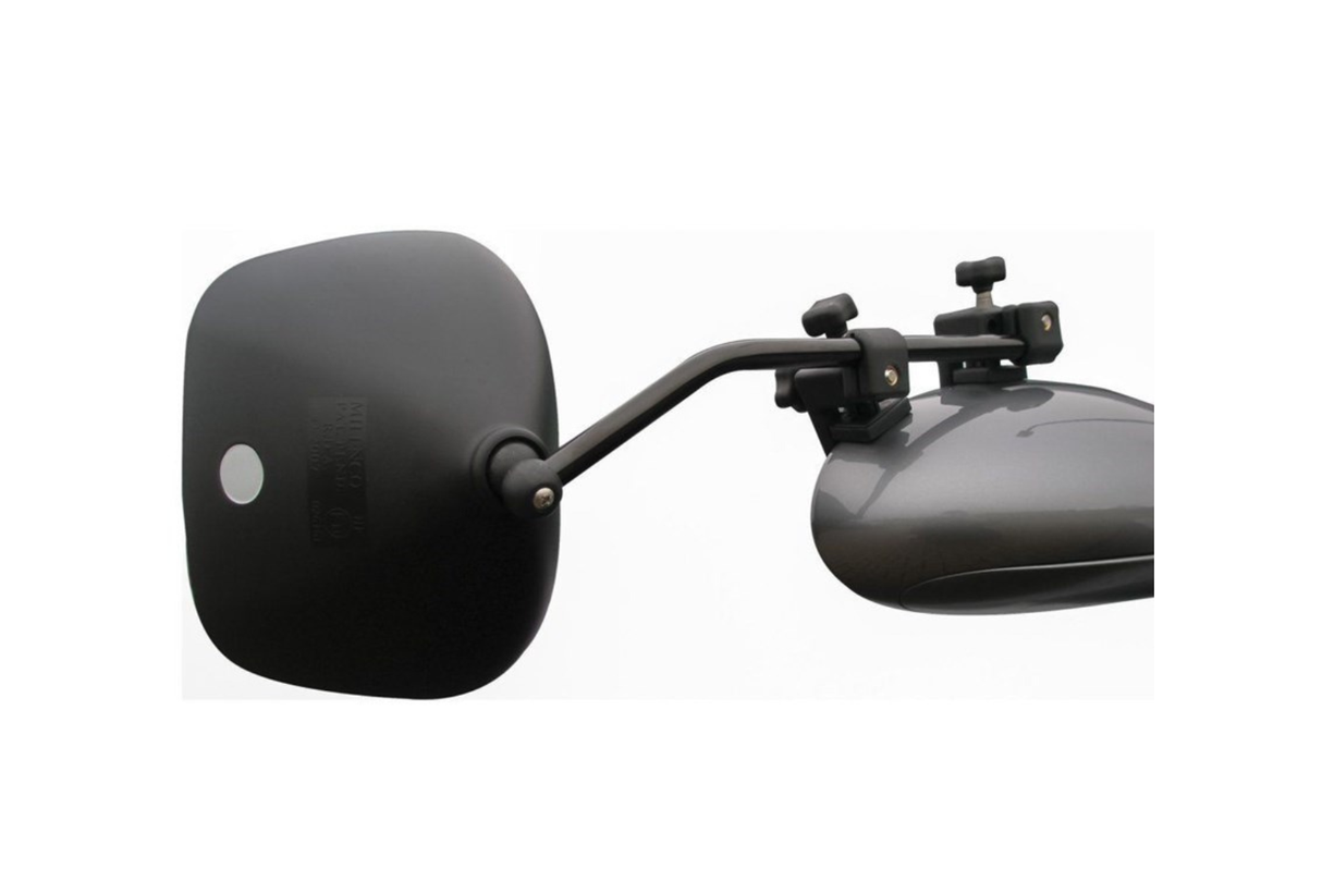 Milenco Grand Aero Towing Mirrors - Flat MILENCO