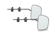 Milenco Grand Aero Towing Mirrors - Flat MILENCO