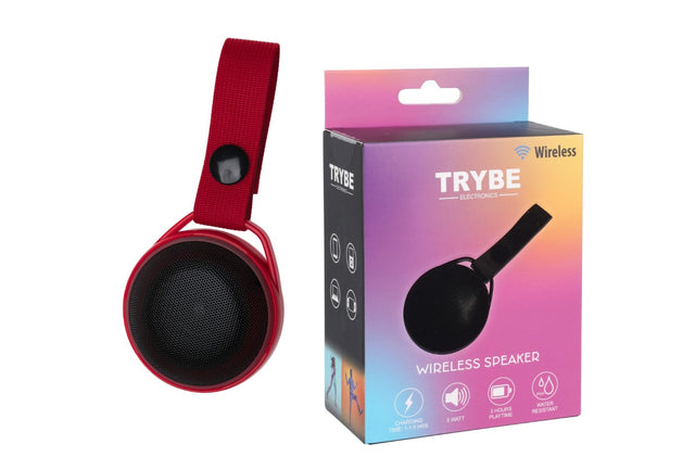 Trybe Rechargeable Wireless Speaker with Strap Otterdene