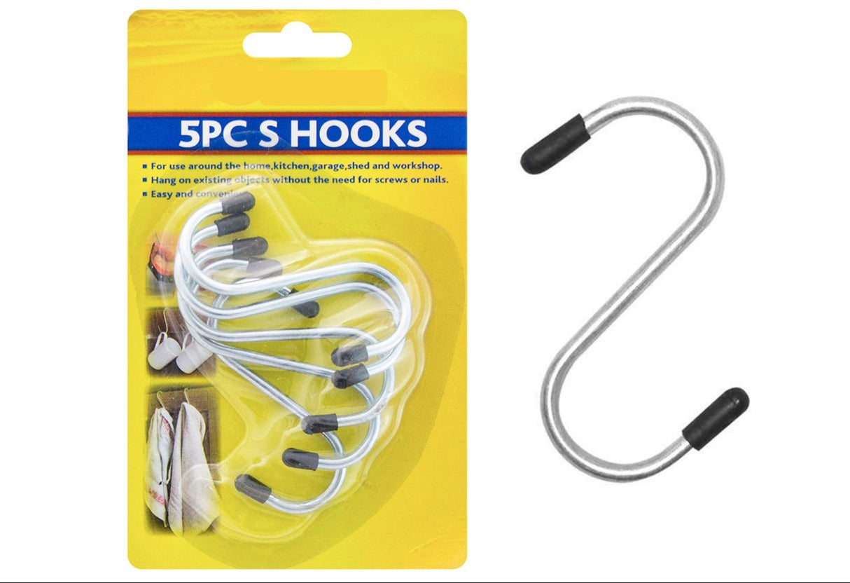 Otterdene S Hooks Pack of 5 - Indoor Use Only OUTBACK