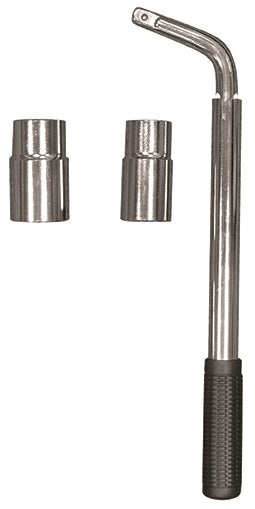 Streetwize Extending Wheel Brace With 2 CV Sockets 17mm - 19mm & 21mm - 23mm Highbridge Caravan Centre