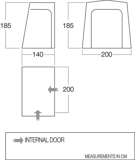 VANGO -SPORTS AWNING BEDROOM Vango