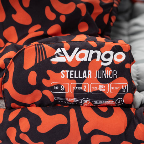 Vango Stellar Junior Sleeping Bag - Dragon Fire VANGO