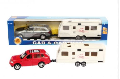 Otterdene Car And Caravan Assorted Colours 29cm Otterdene