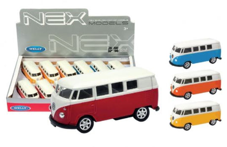 Otterdene VW Camper Large Pull Back Action Assorted Colours 11cm Highbridge Caravan Centre